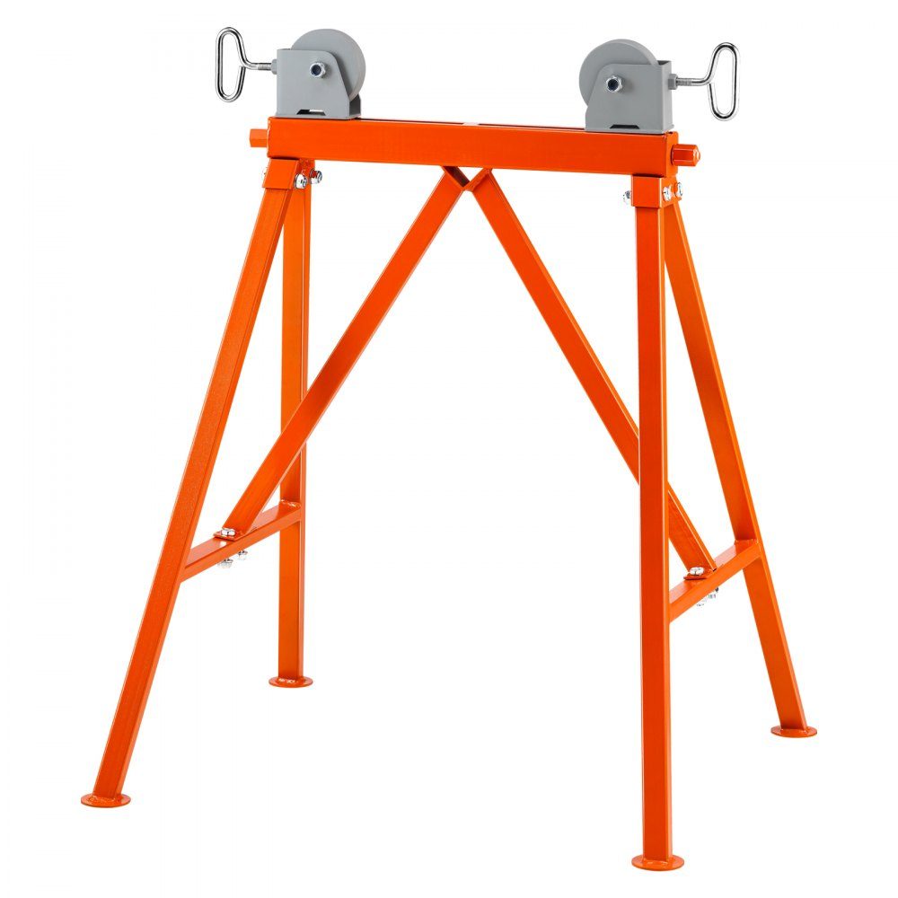 Rollständer mit Rollkopf 1134 kg Tragkraft Rollständer #45 Stahl-Rollständer 5 bis 91 cm Ständerständer Arbeitsständer Montageständer Geeignet für die Wartung von Rohrleitungen oder den Bau von Bauwerken