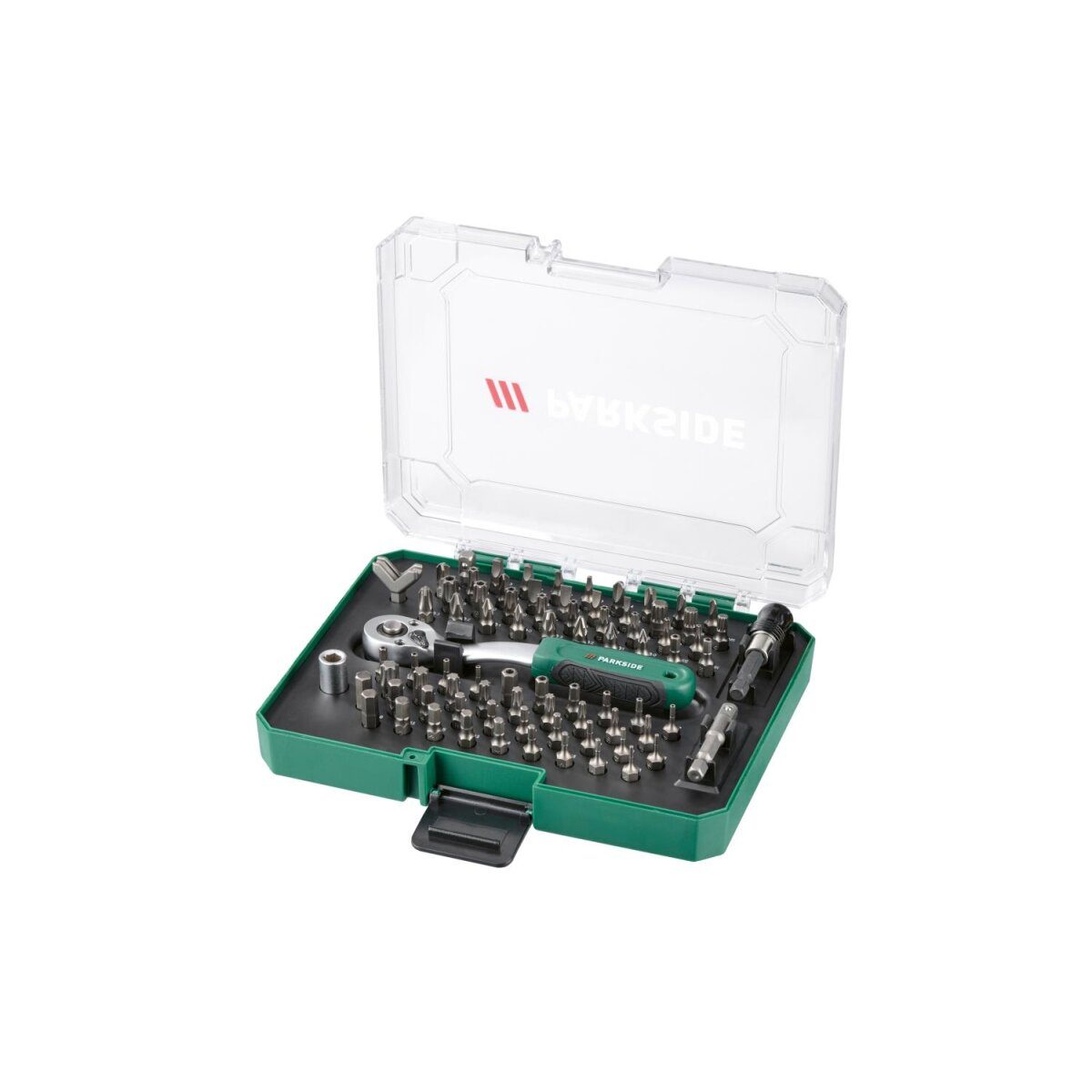PARKSIDE® 81-delige ratelbitset