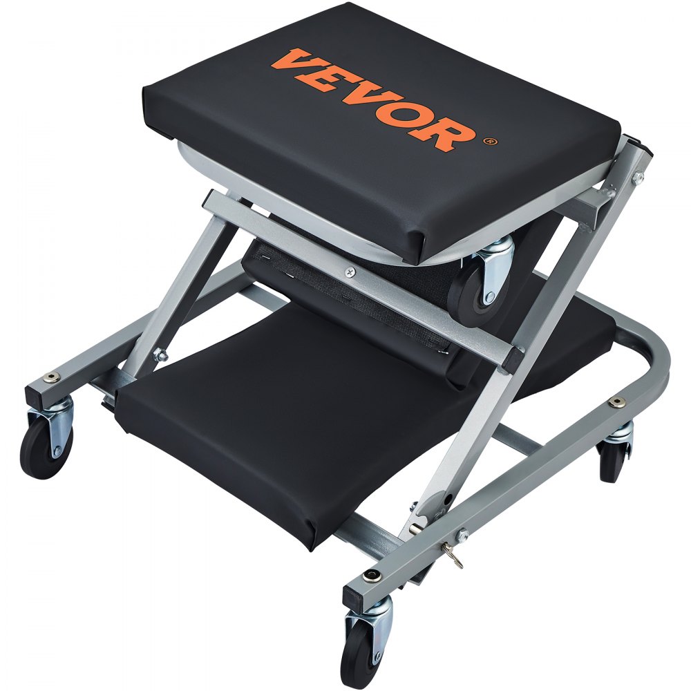 2 in 1 car workshop rolling board, workshop lounger, assembly lounger, workshop stool, 915 x 415 x 128 mm, assembly rolling board seat, steel + vinyl, 360° rotating wheels, folding seat, load capacity up to 136 kg, rolling lounger 2 in 1 car workshop rolling board, workshop lounger, assembly lounger, workshop stool, 915 x 415 x 128 mm, assembly rolling board seat, steel + vinyl, 360° rotating wheels, folding seat, load capacity up to 136 kg, rolling lounger