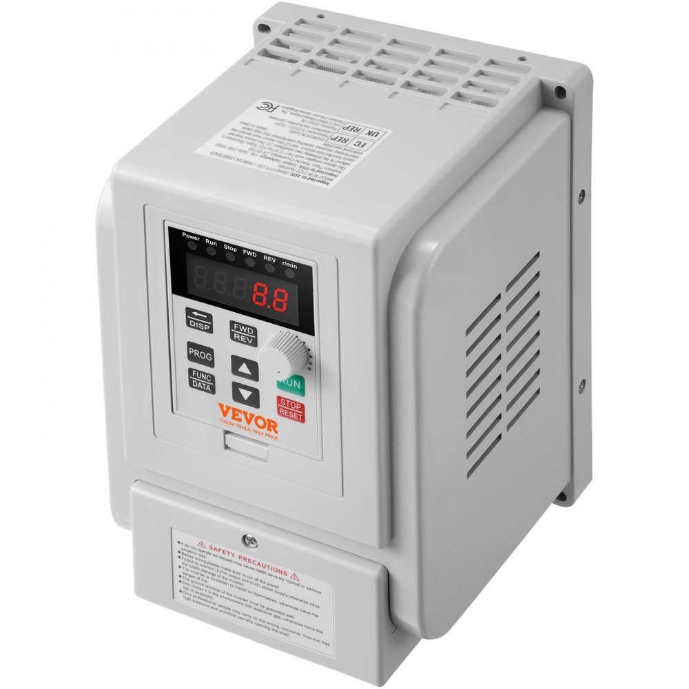 4kW 18A 5HP Frequency Inverter VFD AC 220-240V Frequency Controller Speed ​​Controller Frequency Converter Inverter Motor VFD Inverter Variable Frequency Driver including 20cm control cable