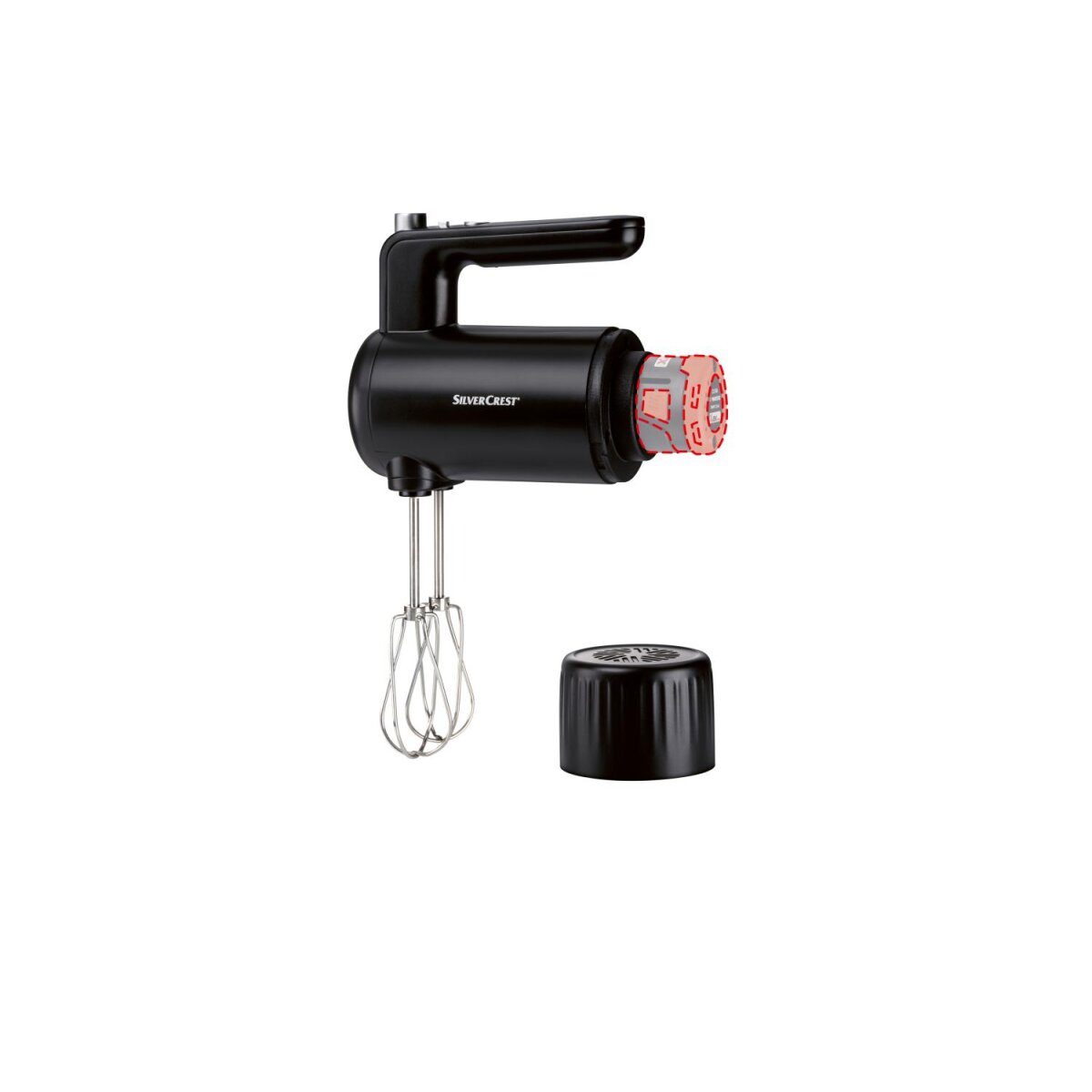 SILVERCREST® KEUKENGEREEDSCHAP »HMA12A1« accu handmixer, 12 V, zwart