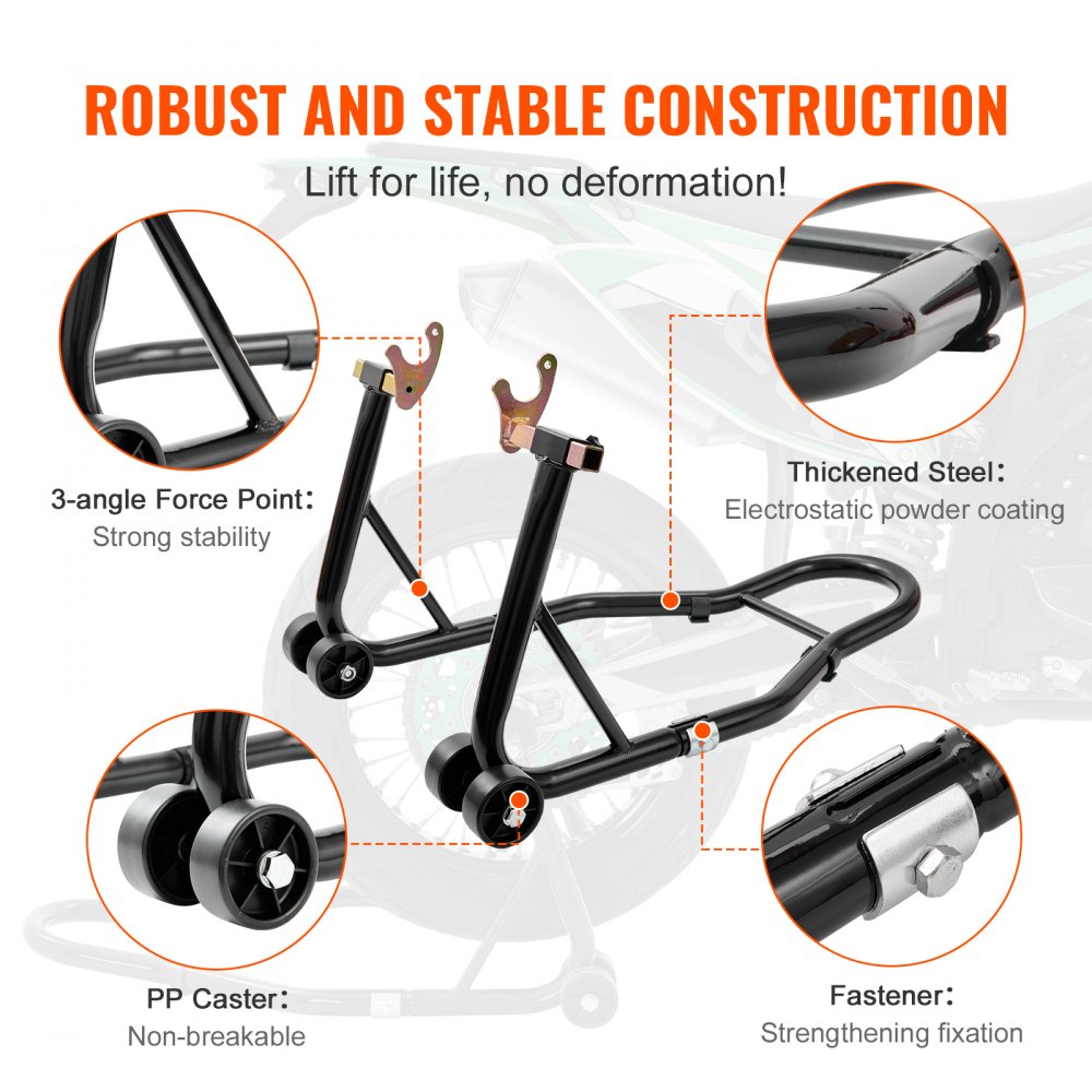 Motorradständer-Set Montageständer 0,39 t Tragkraft, U-Typ + L-Typ, 225-350 mm / 230-330 mm Heckmontageständer Motorradhebebühne Montagelift Montageheber, mit vier Rollen Montageständer Motorradständer-Set Montageständer 0,39 t Tragkraft, U-Typ + L-Typ, 225-350 mm / 230-330 mm Heckmontageständer Motorradhebebühne Montagelift Montageheber, mit vier Rollen Montageständer
