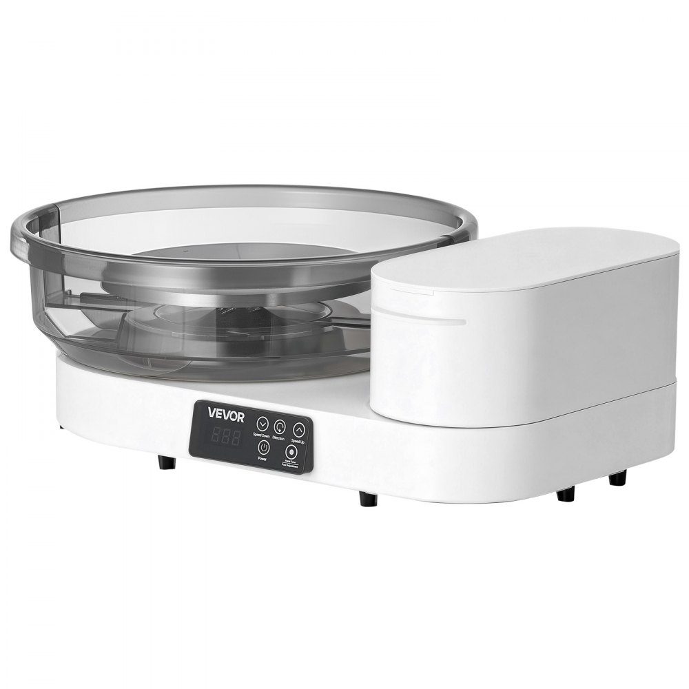 Electric Pottery Wheel 450W, Pottery Lathe 28cm/36cm Turntable, Pottery Machine with Foot Pedal and 30-300RPM Adjustable Speed ​​and Aluminum Housing, for Beginners DIY Clay Art