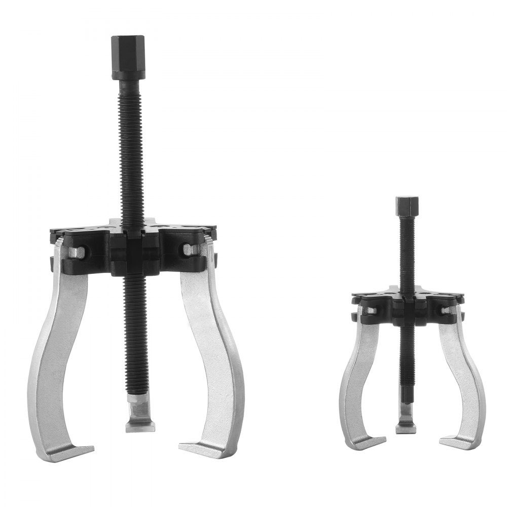 2 pieces puller tool bearing puller 2 or 5 t, three-jaw ball bearing puller inside outside 76.2 / 177.8 mm max. expansion, parallel puller bearing puller set, car puller tool