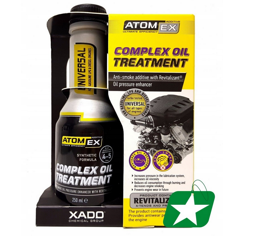 XADO ATOMEX COMPLEX OIL TREATMENT Motoröladditiv 250 ml