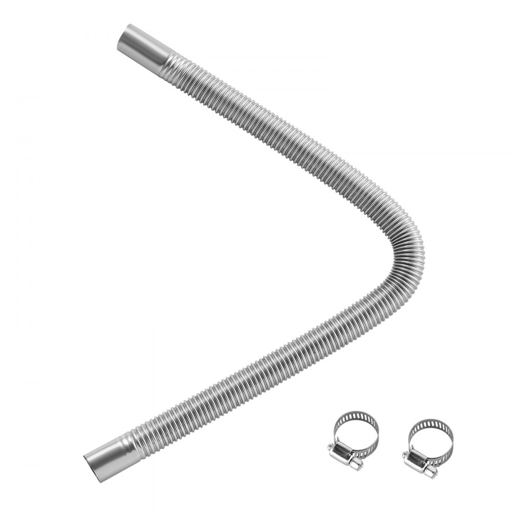 Dodatkowa nagrzewnica rury wydechowej Elastyczny wąż wydechowy 59 cm do samochodowej nagrzewnicy na olej napędowy z 2 obejmami, rura wydechowa ze stali nierdzewnej o przekroju Φ 25 mm do nagrzewnic na olej napędowy o mocy 2 kW / 5 kW / 8 kW nagrzewnic pow Dodatkowa nagrzewnica rury wydechowej Elastyczny wąż wydechowy 59 cm do samochodowej nagrzewnicy na olej napędowy z 2 obejmami, rura wydechowa ze stali nierdzewnej o przekroju Φ 25 mm do nagrzewnic na olej napędowy o mocy 2 kW / 5 kW / 8 kW nagrzewnic pow
