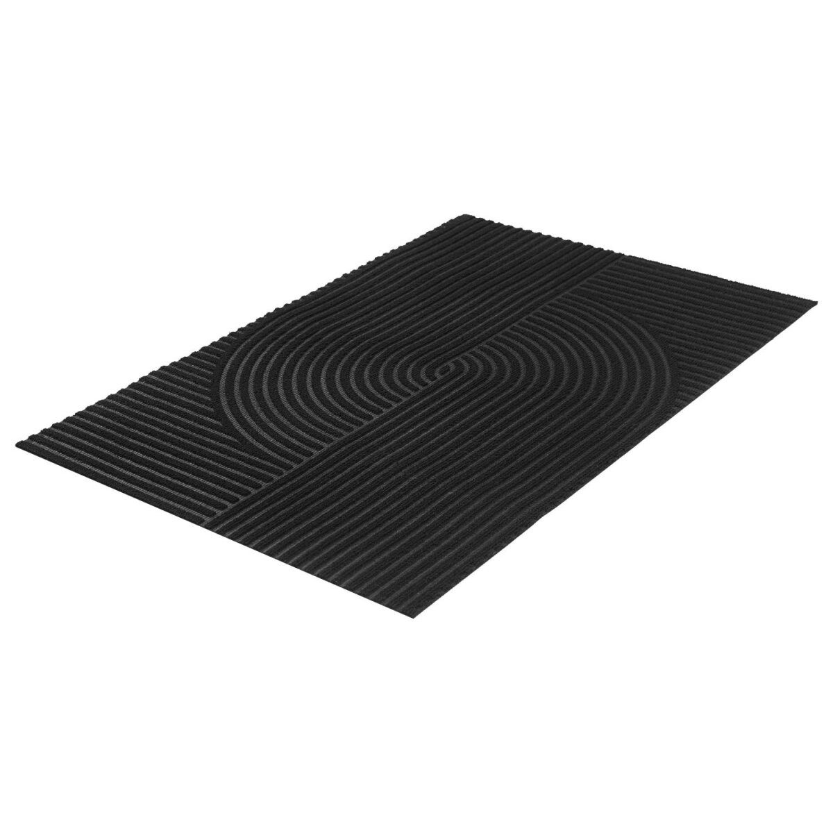 Struktura maty wyłapującej brud LIVARNO® 60 x 90 cm (czarna)