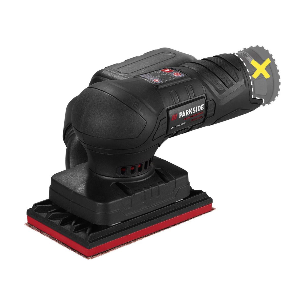 PARKSIDE PERFORMANCE® accuslijpmachines, zonder accu en oplader