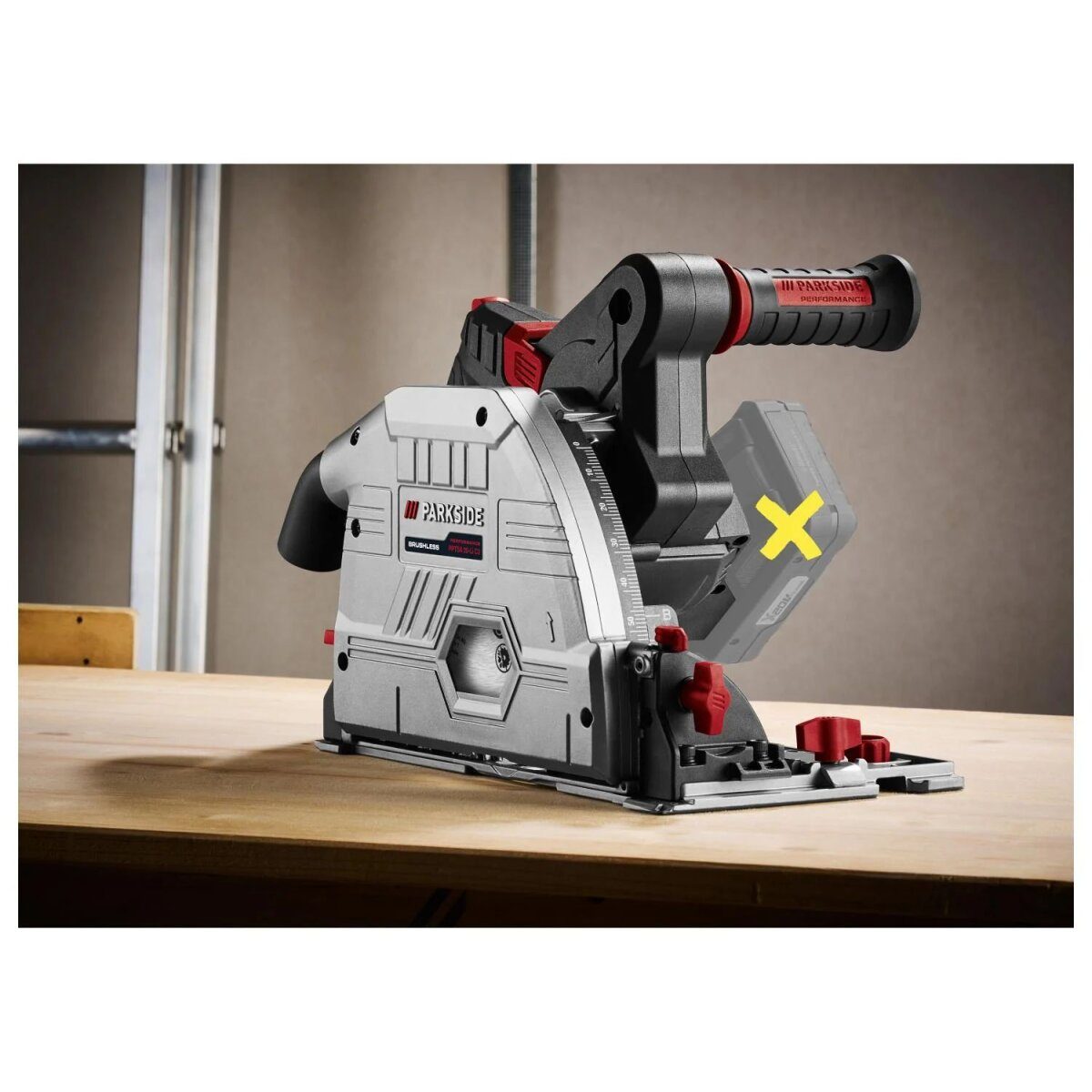 PARKSIDE PERFORMANCE® 20 V accu-invalzaag “PPTSA 20-Li C3”, goed zonder accu en lader