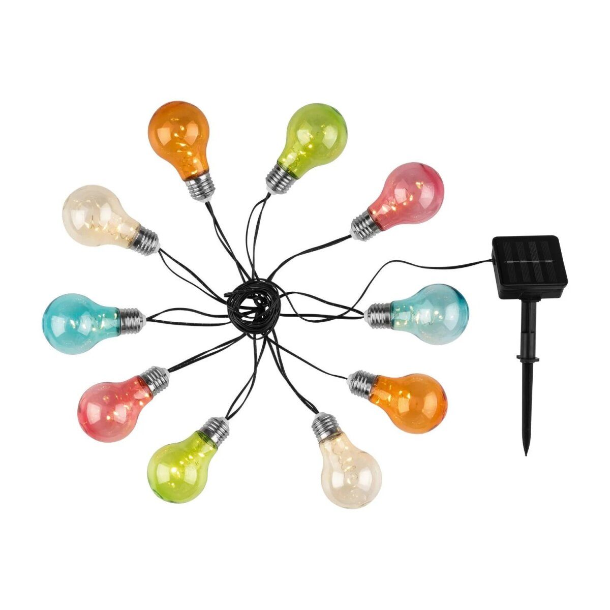 LIVARNO® Solar-Lichterkette (bunt)
