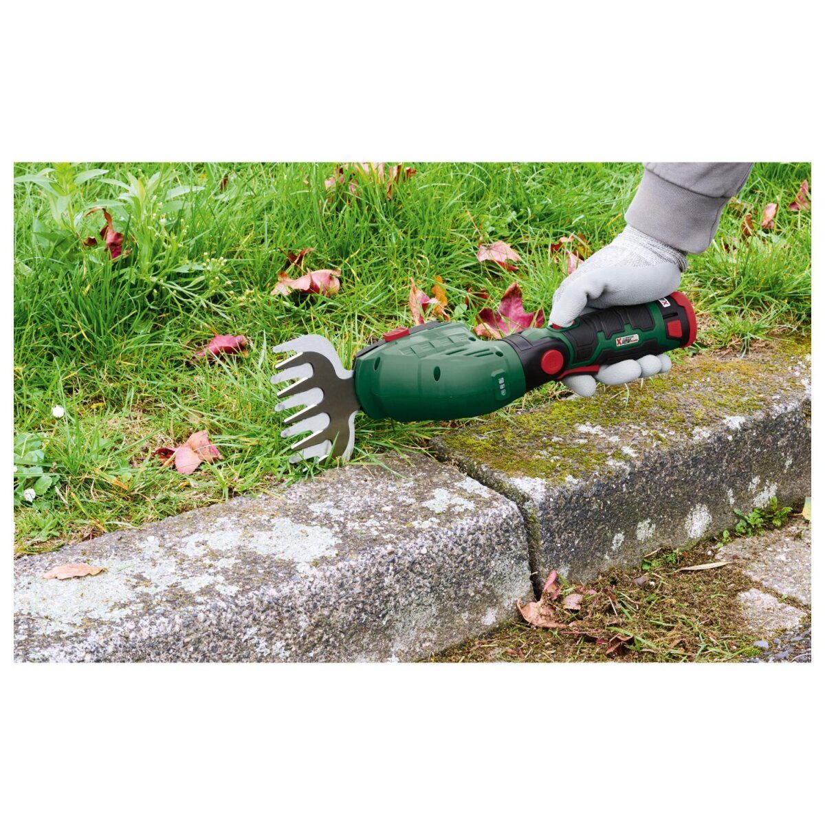 PARKSIDE® 12 V accugras- en buxusschaar »PGSA 12 B1«, met accu en lader