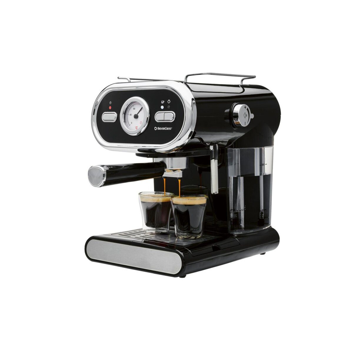 Machine à expresso SILVERCREST® pastel »SEM 1100 E1« noir bon