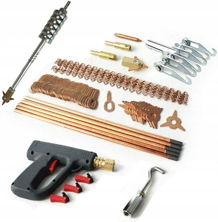 Dellenentfernungswerkzeug, Auto-Dellenreparaturset, Dellenheber, Dellenentfernungswerkzeug, Spotter