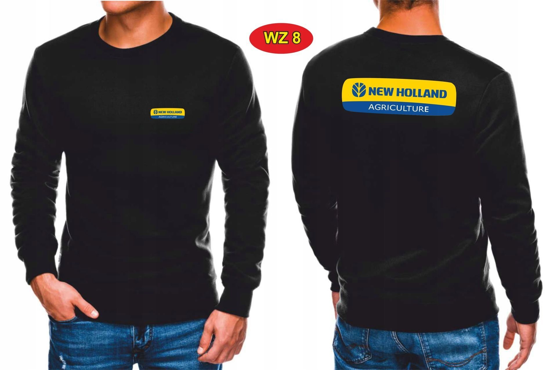 NEW HOLLAND PREMIUM Pullover Hoodie Sweatshirt Pullover Herren Größen und Motive wählbar