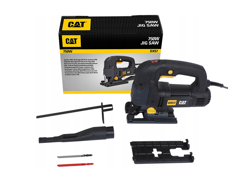 Scie sauteuse électrique CAT DX57 750W 100mm Scie sauteuse électrique CAT DX57 750W 100mm