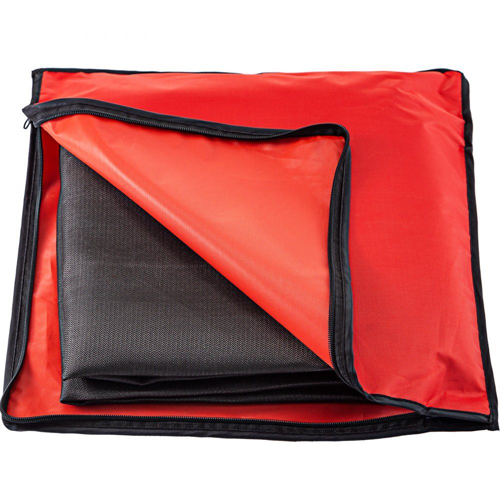 Welding deck welding protection blanket 10 x 10 Weldinger welding accessories heat protection fabric white