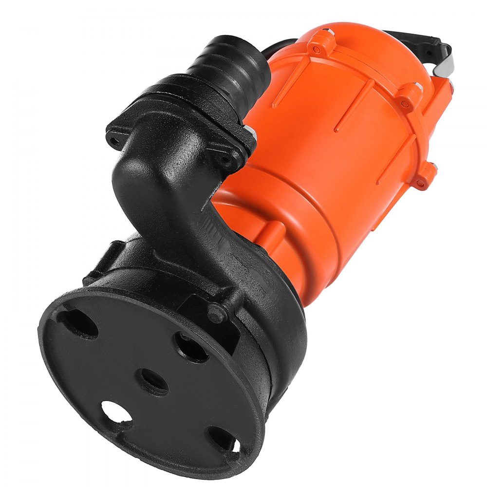 550 W Tauchpumpe, 18000 l/h, Schmutzwasserpumpe aus Gusseisen mit 5,08 cm Auslass, max. 10 m. Förderhöhe, zum Abpumpen von Schmutzwasser, für Pools, Gärten, Teiche, Keller & überschwemmte Gebiete