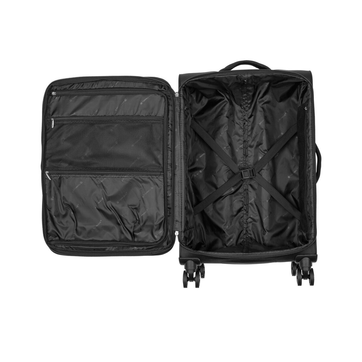 TOPMOVE® Koffer-Set, Softcase, M und XL, 62/69 L und 96/108 L, erweiterbar