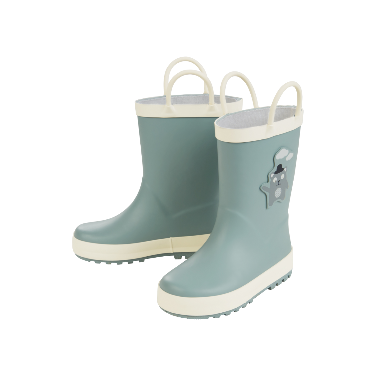 lupilu® Kleinkinder Regenstiefel mit textiler Innenausstattung (Blau, 30)