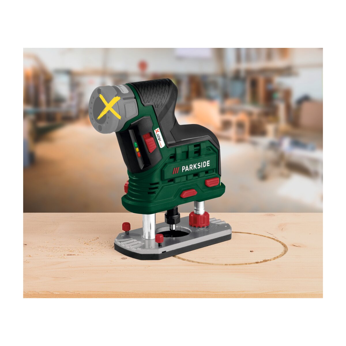 PARKSIDE® 12V Akku-Router POFA 12 B3, ohne Akku und Ladegerät PARKSIDE® 12V Akku-Router POFA 12 B3, ohne Akku und Ladegerät