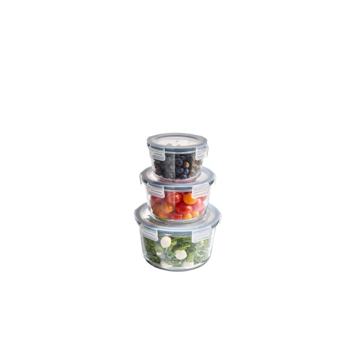 Ensemble de contenants de conservation alimentaire SILVERCREST®, 3 pièces
