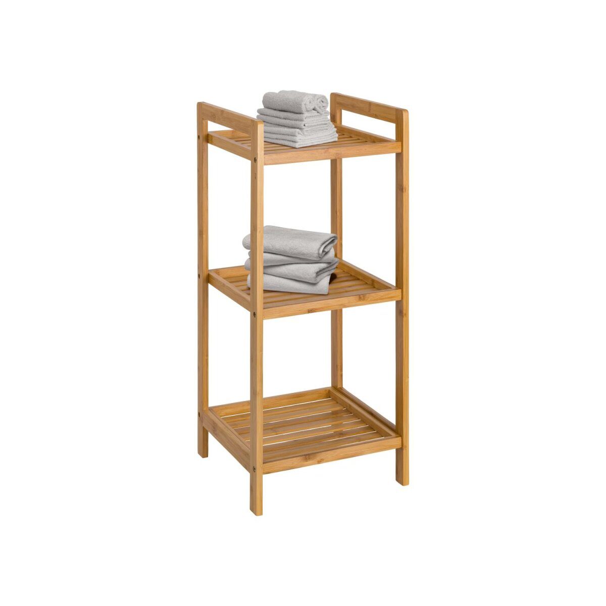 LIVARNO® klein badkamermeubel, gemaakt van bamboe, badkamerplank