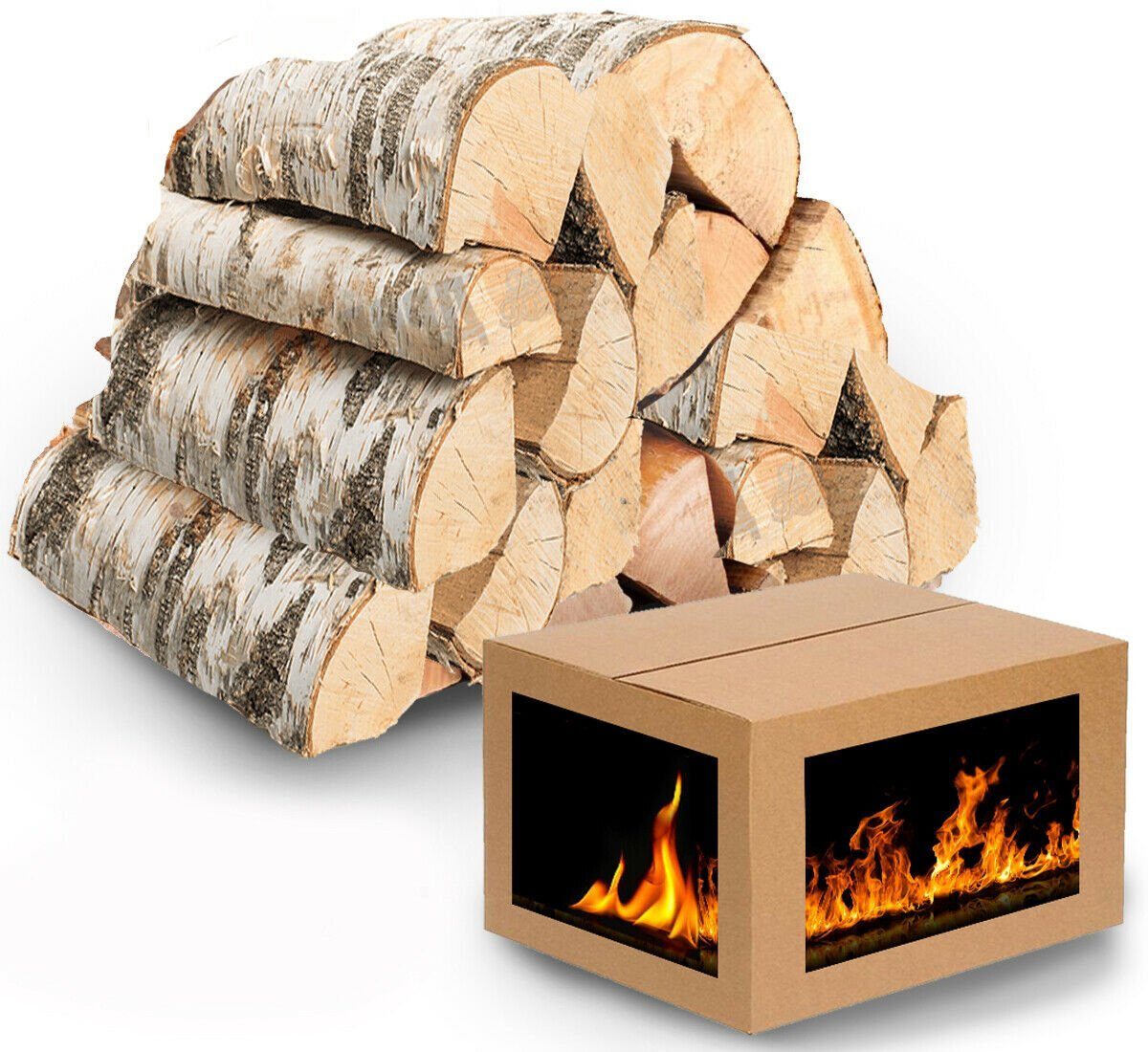 Bois de chauffage 30 cm de bois de chauffage en morceaux d'épicéa sec à moins de 20 % 30 kg fendu prêt pour le four