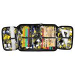 Pencil case with accessories Smiley – No rules
