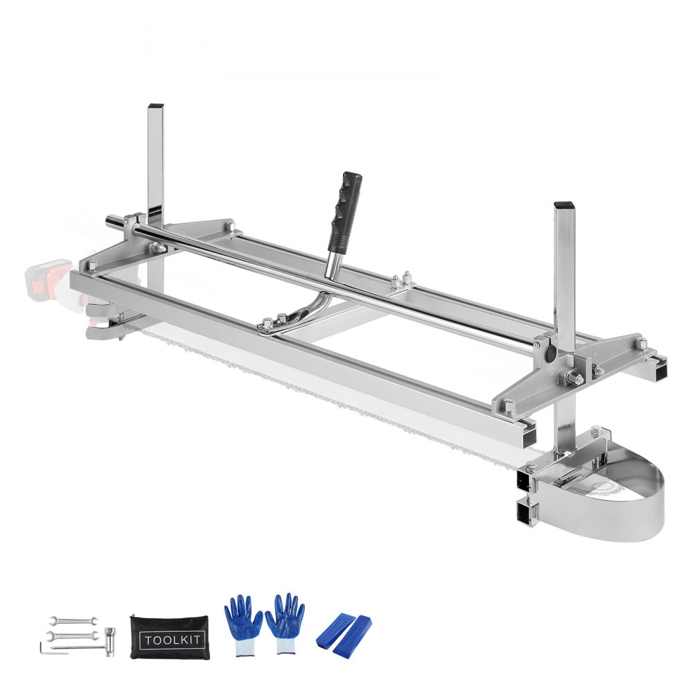 Portable Sawmill Steel Chainsaw Mill Saw Mill 5.08-300mm Cutting Thickness Suitable for 355-914mm Chainsaw Bars a flexible cutting guide system for construction workers, woodworkers Portable Sawmill Steel Chainsaw Mill Saw Mill 5.08-300mm Cutting Thickness Suitable for 355-914mm Chainsaw Bars a flexible cutting guide system for construction workers, woodworkers