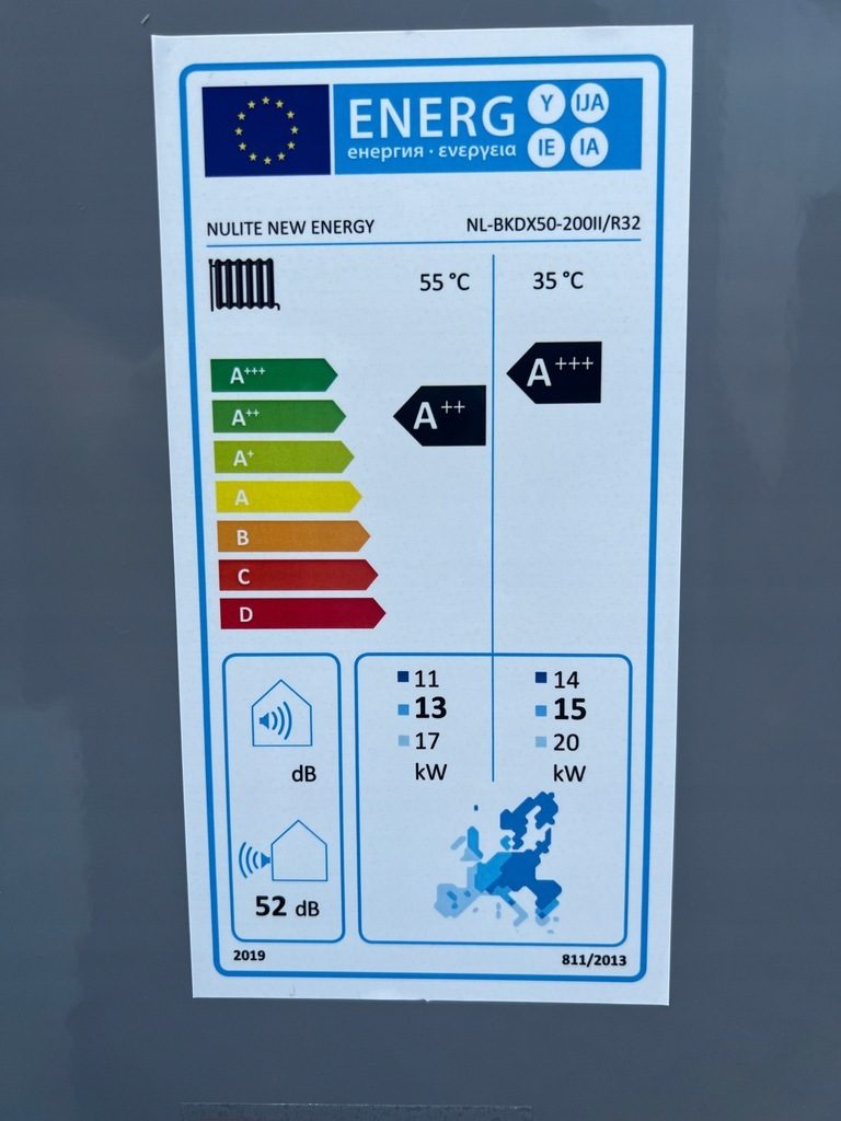 NULITE HEAT PUMP BKDX50-200II/R32 MITSUBISHI 20KW