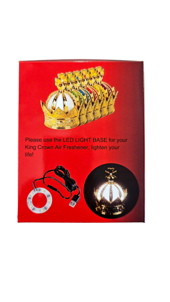 Crown scent with LED lighting, air freshener, scent diffuser Crown scent with LED lighting, air freshener, scent diffuser