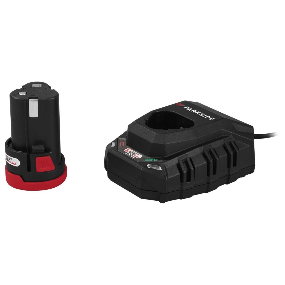 PARKSIDE® 12 V accugras- en buxusschaar »PGSA 12 B1«, met accu en lader