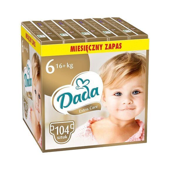 Extra Care Luiers 6 XL 104 stuks superabsorberend inzetstuk 16+