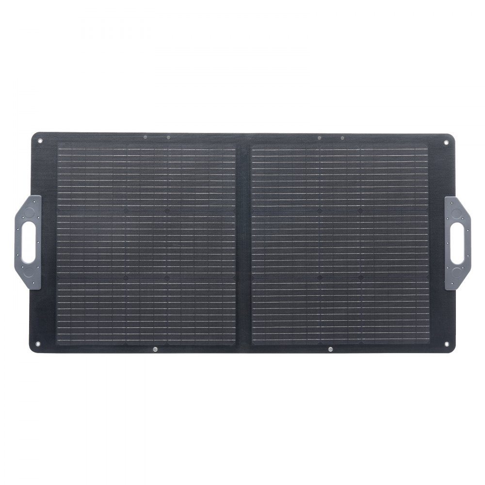 100W Foldable Solar Panel, 24% High Efficiency Portable Solar Charger, Monocrystalline Solar Panel with MC4 Output, USB-A, Type-C and DC Ports, IP65 for Power Stations, Camping, Hiking