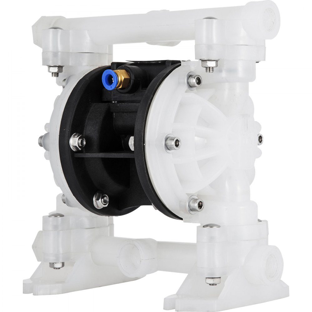 Compressed air double diaphragm pump 26.5 l/min with 1.27 cm inlet and outlet