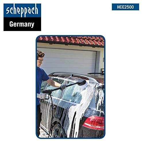 Scheppach high-pressure cleaner HCE2500 - including 10-piece set