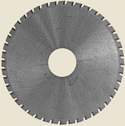 FREUND Metzger Fleischer KHFZ 280 mm Widia-Schilddurchmesser 280 mm, fein gezahnt für Schweinefleisch