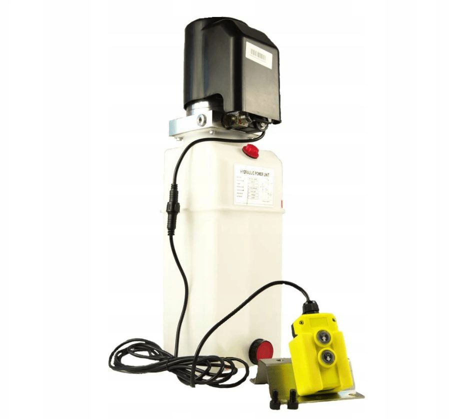 HYDRAULIC PUMP POWER SUPPLY TIPPER TRAILER SET UNIT WITH REMOTE CONTROL POWER SUPPLY 2.0kW 12V 11L Tipper SET