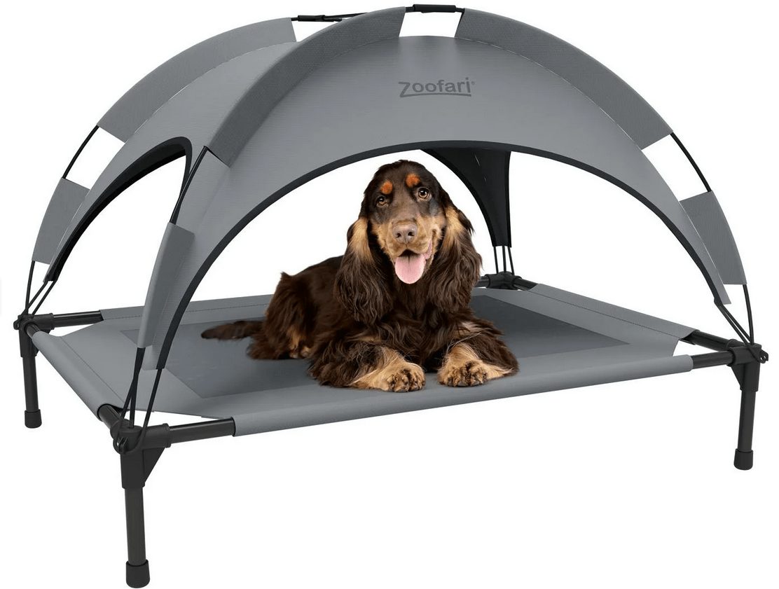ZOOFARI® Hundebett, Schutz vor Sonnenstrahlen