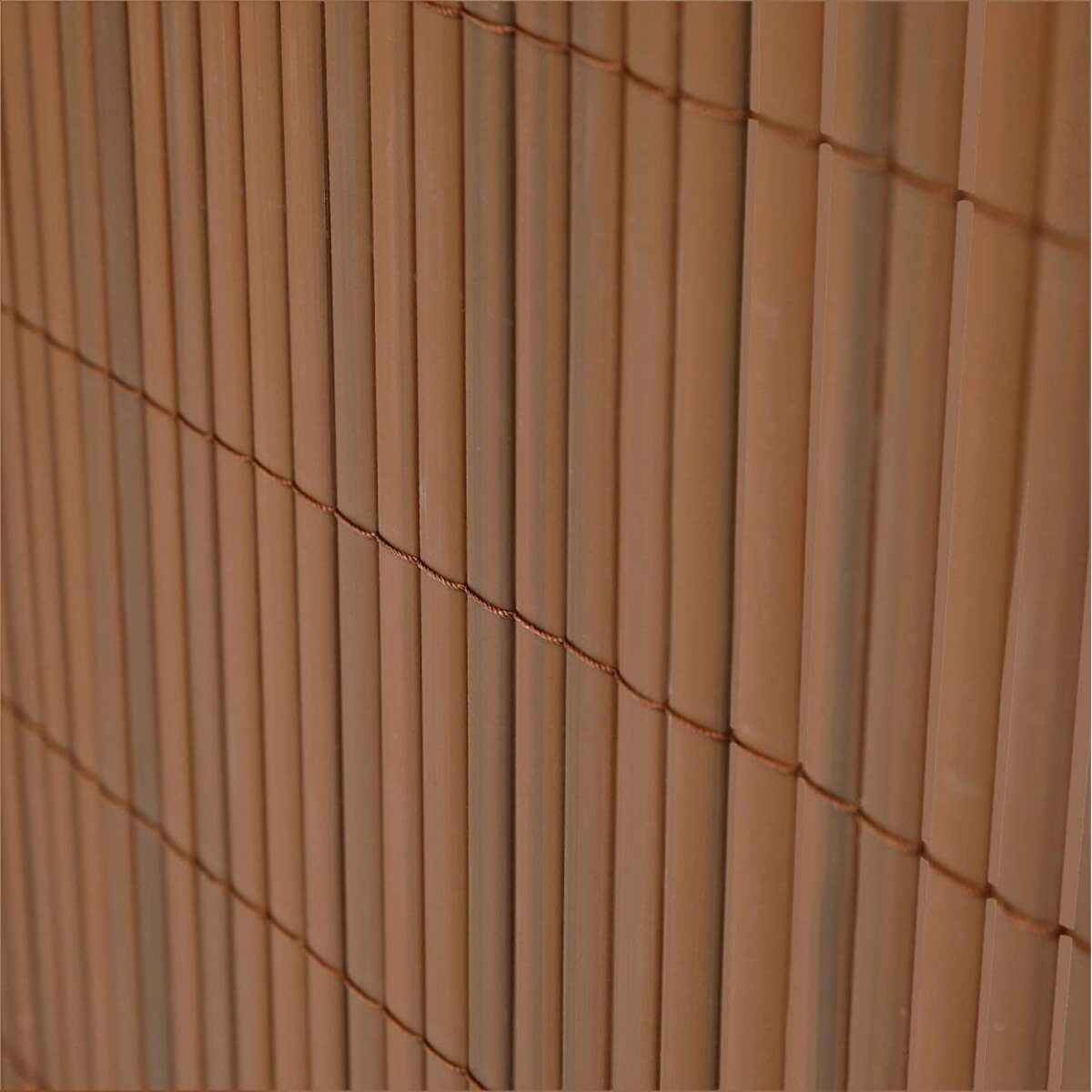 Tapis d'intimité Ribelli, en PVC, 90 x 400 cm, marron