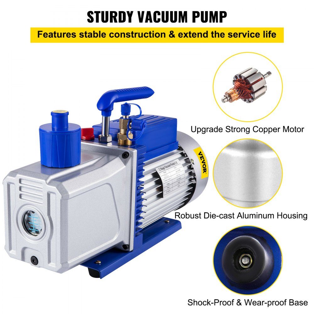Vacuum pump 220V vacuum pump vacuum device pump 1HP vacuum pump vacuum pump