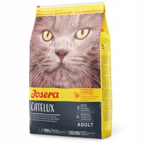 Josera Catelux – une expérience gustative avec du canard et des pommes de terre pour les chats exigeants ! 10 kg