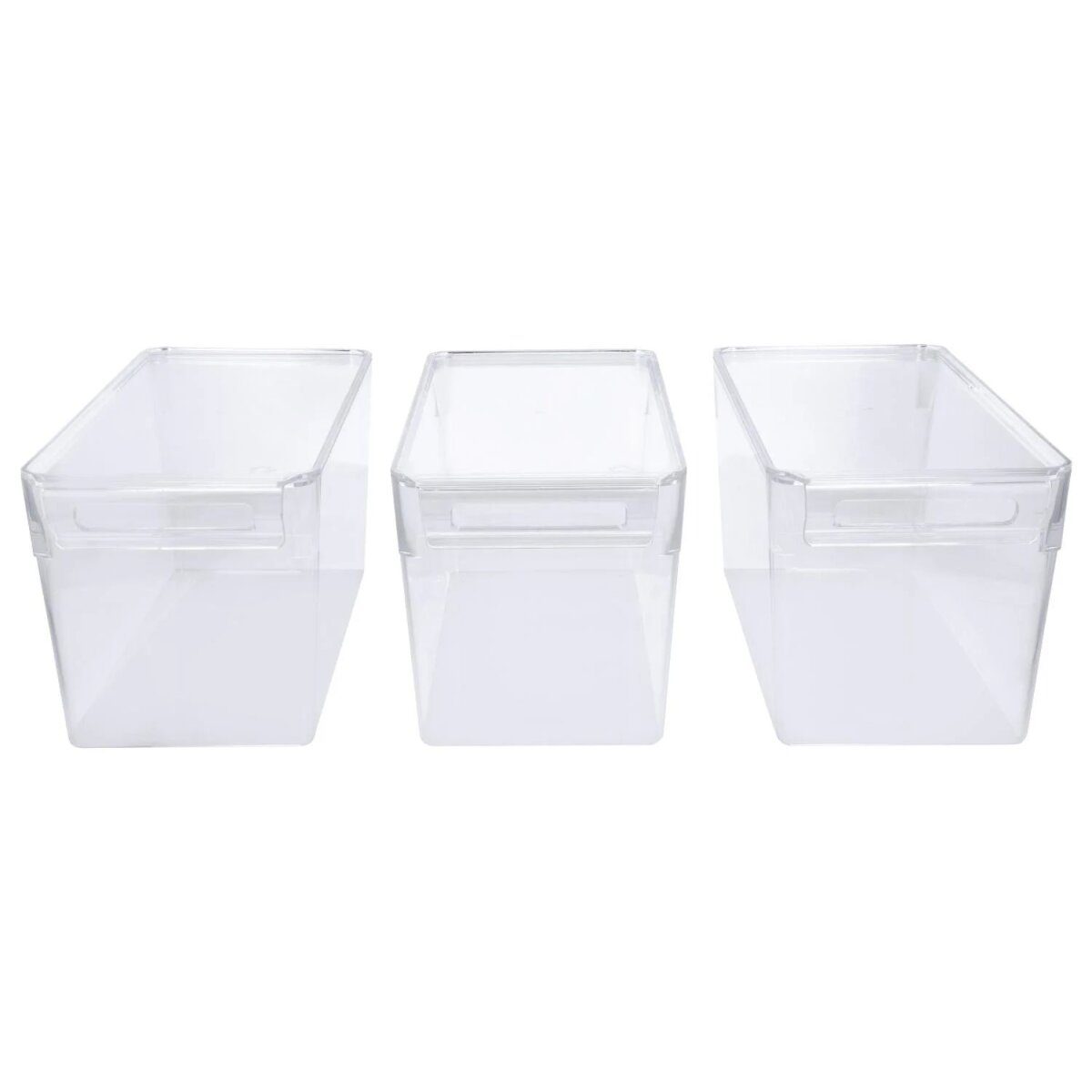 Organisateur de réfrigérateur SILVERCREST® avec couvercle, lot de 3