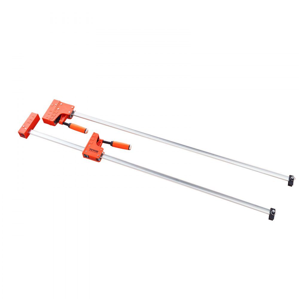 Woodworking Rod Clamps, 2 Pack, 50" Parallel Clamp Set, 1,000 Pound Load Capacity
