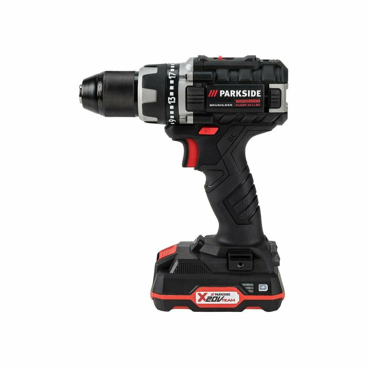 PARKSIDE PERFORMANCE perceuse-visseuse sans fil puissance 20 V PABSP 20 Li B2