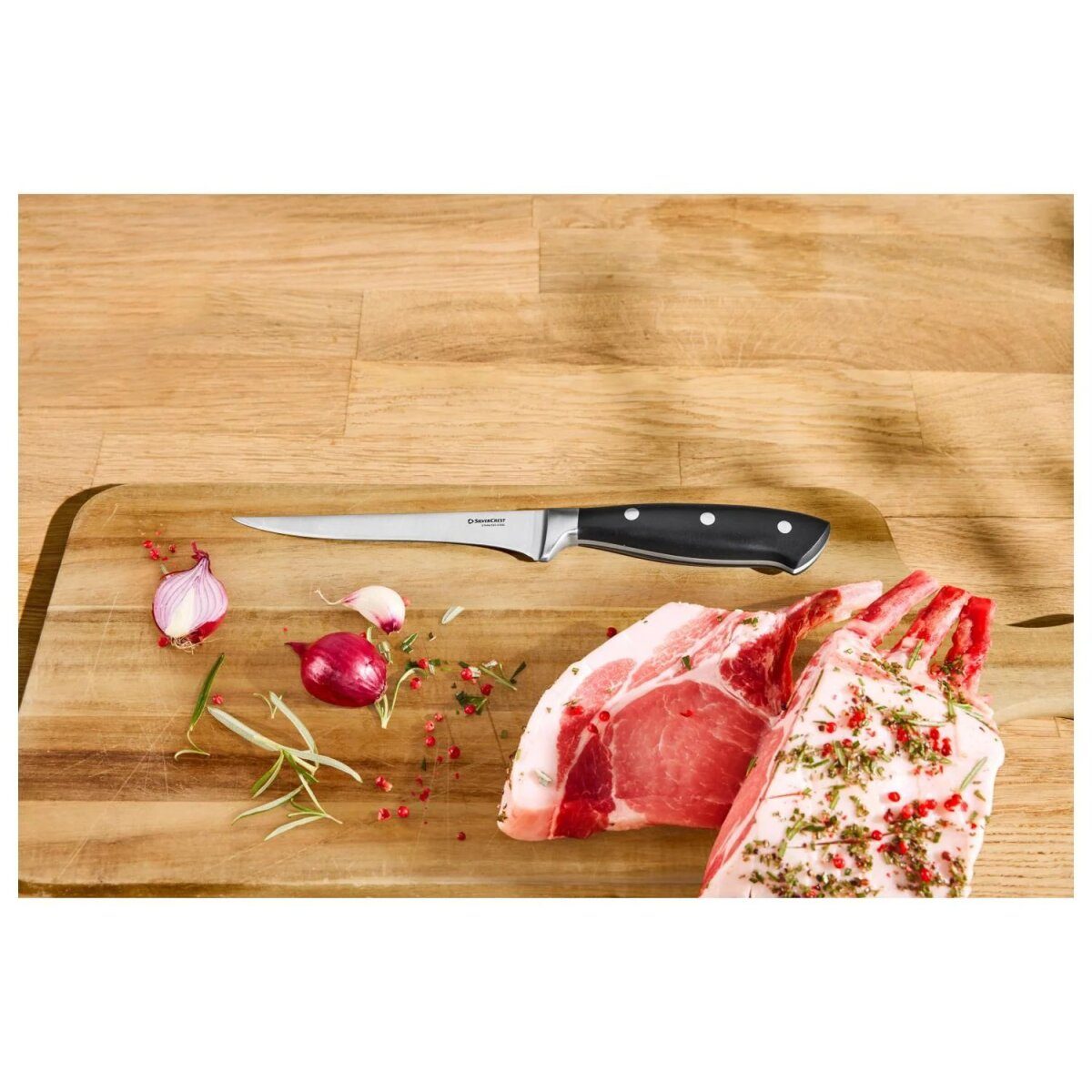 SILVERCREST® bread knife / boning knife / sharpening steel