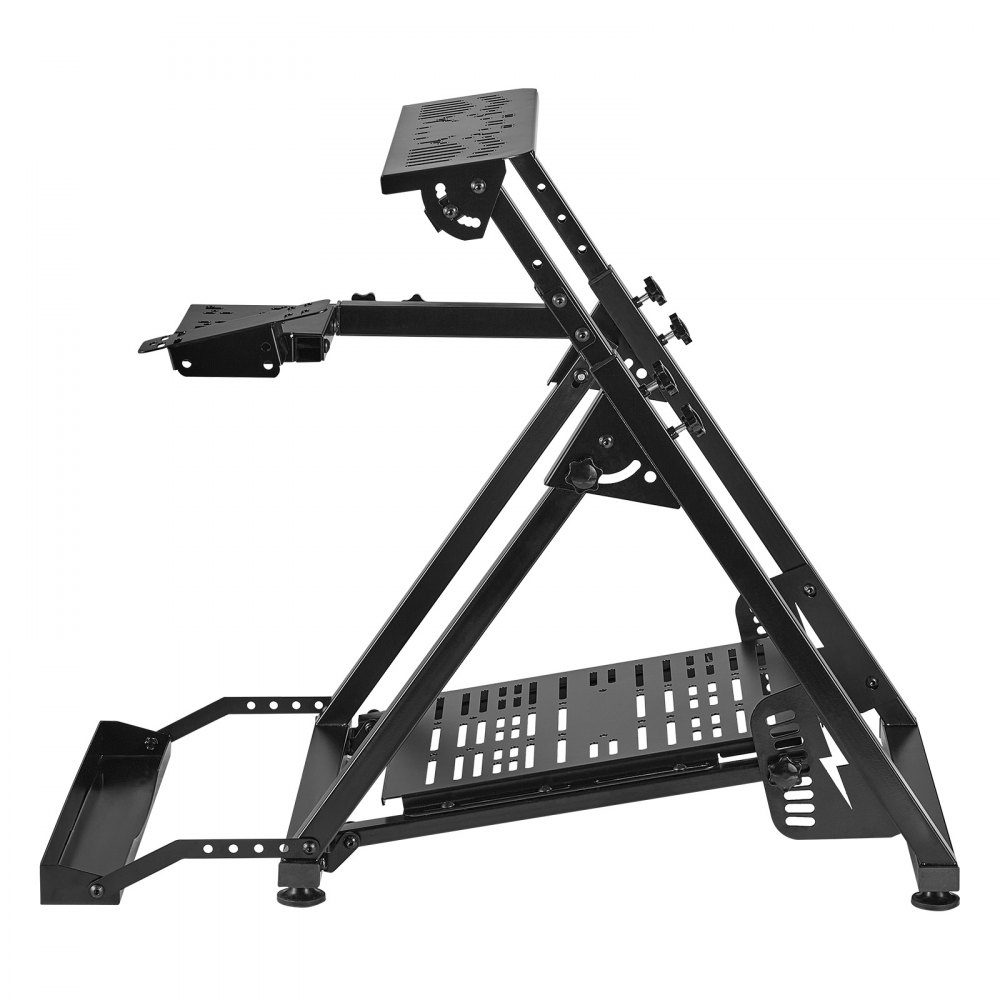 Stuurstandaard, verstelbare en opvouwbare simulatorstandaard voor Logitech G923 G920 G29 G27, Thrustmaster T300RS TX F458 T500RS T3PA-PRO (F1/GT) gamingcockpit, pedaalsimulator niet inbegrepen