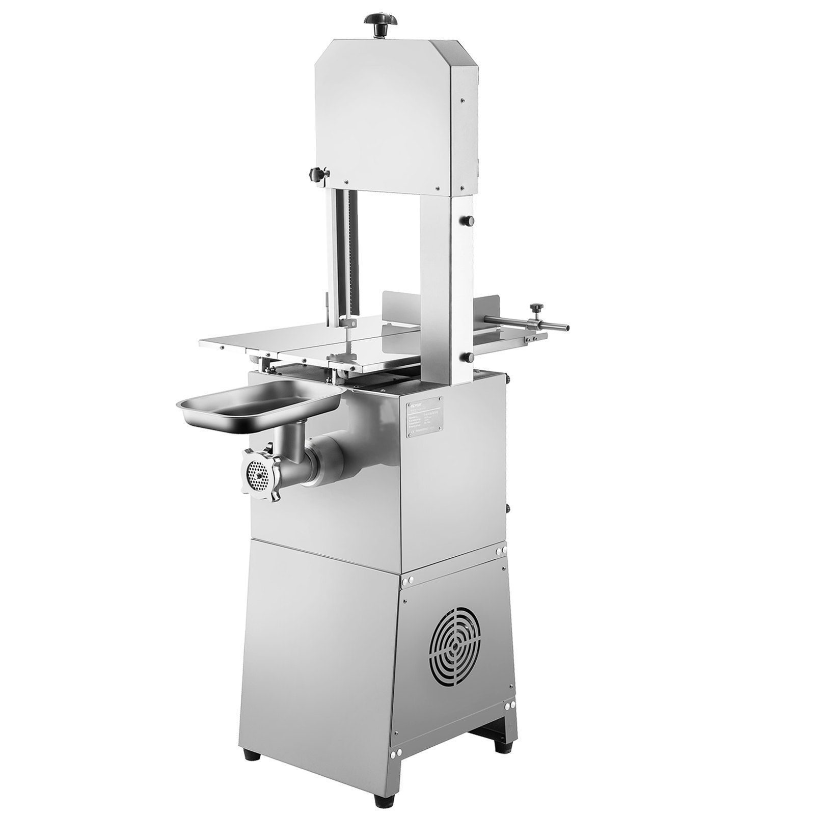 Profi Metzger Gastro Knochensägemaschine Knochenschneidemaschine Knochensäge Fleisch Edelstahl Fleischwolf 2-in-1