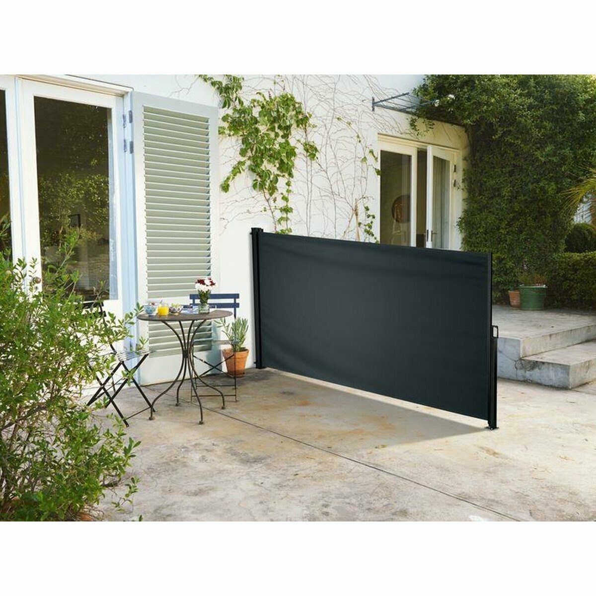*ANGEBOT* Seitenmarkise Sichtschutz Seitenrollo 200x 350 cm NEU mit 2 Jahren Garantie