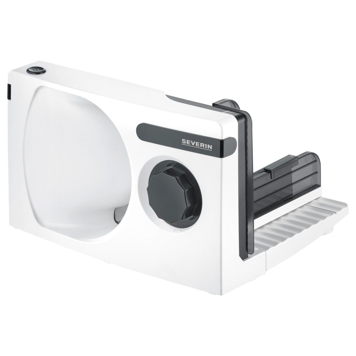 Trancheuse universelle compacte SEVERIN avec moteur DC »AS 3912«, avec plaque de base rabattable